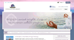 Desktop Screenshot of iytyogatherapy.com