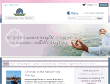 Tablet Screenshot of iytyogatherapy.com
